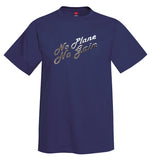 No Plane No Gain 2 Aviation Airplane T-Shirt
