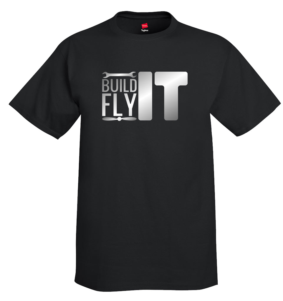 Build It Fly It Aviation Airplane T-Shirt