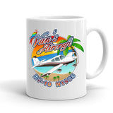 Beach Van's Aircraft RV-10 Airplane Ceramic Mug - Personalized with your N#