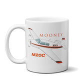Mooney M20C Airplane Ceramic Mug - Personalized