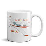 Mooney M20C Airplane Ceramic Mug - Personalized