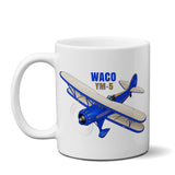 Waco YMF-5 Airplane Ceramic Mug - Personalized w/ N#