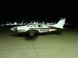 Beechcraft Baron 95-55 Blue Maroon model