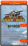 STOL LIfe Aviation 12" x 18" HD Metal Sign - Personalized w/ your N#