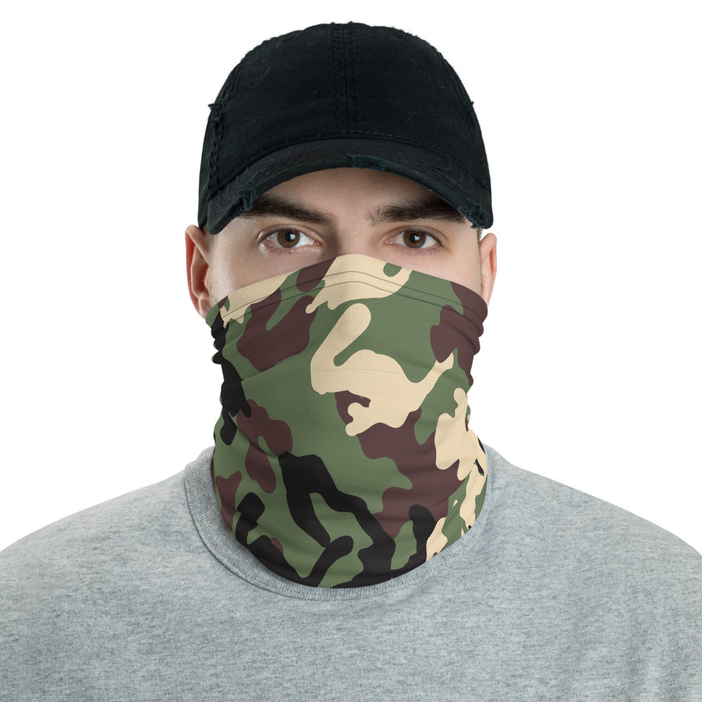 Airplane Camo Neck Gaiter - Customize w/ your Airplane & N#