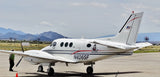 Beechcraft King Air 90 Blue Red model