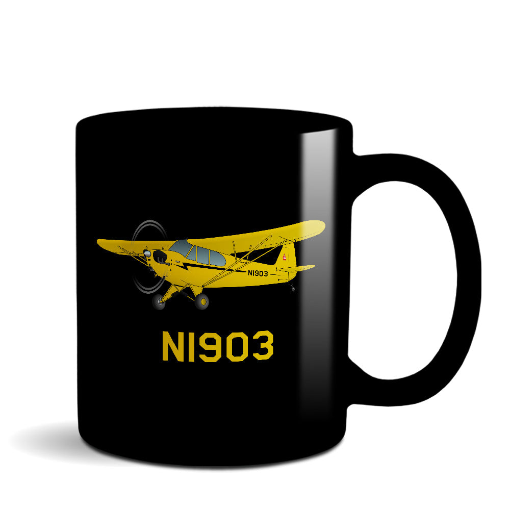 Fly It Like You STOL It Airplane Custom Mug - Personalized w/ your N#