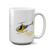 2008 Eagle R&D Helicycle (Yellow/Black) Ceramic Mug - Personalized