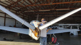 Beechcraft Bonanza B35 Blue Gold model 3
