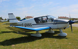 Airplane Design (Silver/Blue) - AIRIF2DR400-SB1