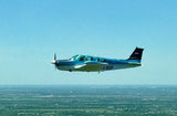 Beechcraft Bonanza A36 Blue Black 2 mdel 1