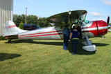 Airplane Design (Silver/Red) - AIR35JJ195-SR1