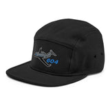 Custom Challenger 604 Embroidered "No Button" Pilot Hat Cap