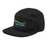 Custom Airplane Aeronca L-3 Embroidered "No Button" Pilot Hat Cap