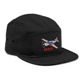Custom Mooney M20K Embroidered "No Button" Pilot Hat Cap