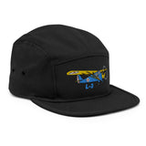 Custom Airplane Aeronca L-3 Embroidered "No Button" Pilot Hat Cap