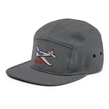 Custom Mooney M20K Embroidered "No Button" Pilot Hat Cap
