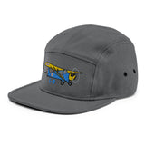 Custom Airplane Aeronca L-3 Embroidered "No Button" Pilot Hat Cap