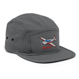 Custom Mooney M20K Embroidered "No Button" Pilot Hat Cap