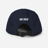 Custom Airplane AIR255B9E90-BG3 Embroidered "No Button" Pilot Hat Cap