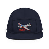Custom Mooney M20K Embroidered "No Button" Pilot Hat Cap