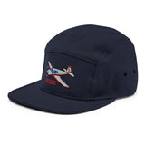 Custom Mooney M20K Embroidered "No Button" Pilot Hat Cap