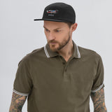 Custom Embroidered "No Button" Pilot Hat Cap