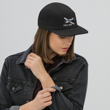 Custom Embroidered "No Button" Pilot Hat Cap