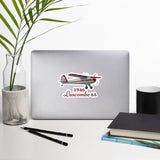 Custom Decals (Glossy) Pack of 3 - Personalized with your Airplane