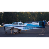 Beechcraft Bonanza V35 Blue model