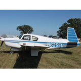 Airplane Design (Blue/Silver) - AIRDFFM20-BS1