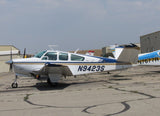 Beechcraft Bonanza V35 Blue Gold model