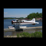 Airplane Design (Floats - Brown) - AIR458DHC2FL-BRN1