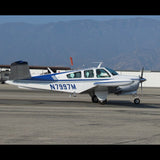 Airplane Design (Blue/Silver) - AIR2552FEV35-BS1