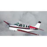 Beechcraft Bonanza A36 Burgundy Black model 1