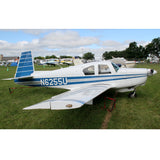 Airplane Design (Blue/Silver) - AIRDFFM20-BS1