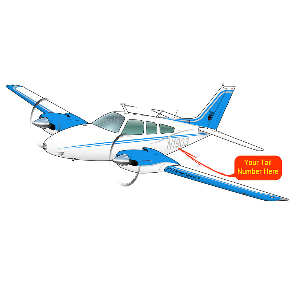 Beechcraft Baron Blue 4