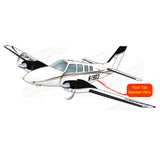 Airplane Design (Black/Gold #5) - AIR25521I-BG5