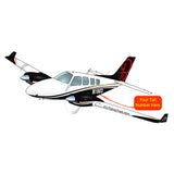 Beechcraft Baron Beech 58 Black Gold Red