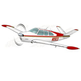 Airplane Design (Red/Brown) - AIR2552FEN35-RB2