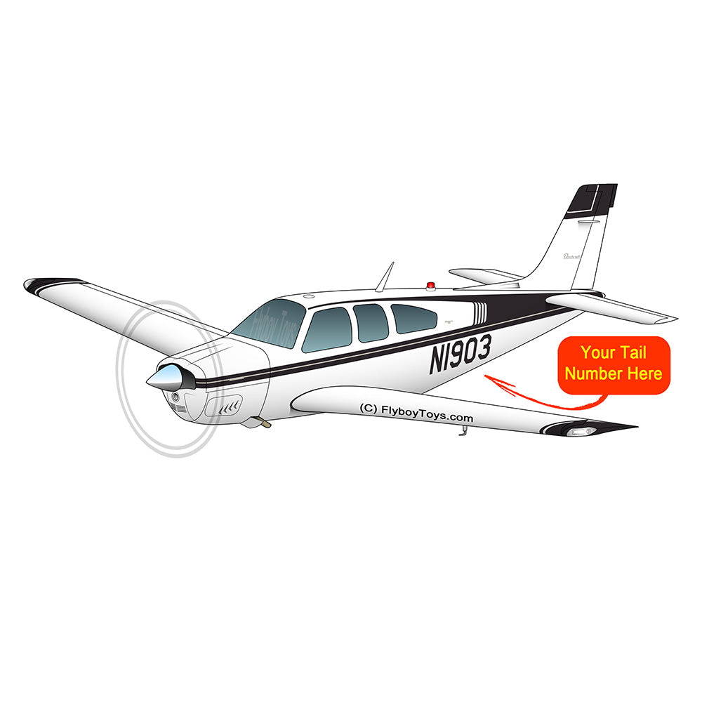 Beechcraft Bonanza F33A Black