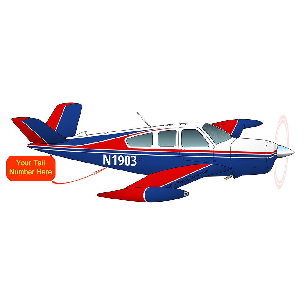 Airplane Design (Blue) - AIR2552FEG36-B1