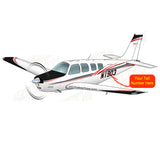 Airplane Design (Red/Black) - AIR2552FEG36-RB1