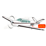 Airplane Design (Black/Red #3) - AIR2552FES35-BR3