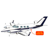Beechcraft B60 Duke Blue