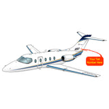 Beechcraft Hawker 400XP Gold Blue