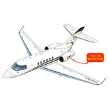 Beechcraft Hawker 800XP Black Gold