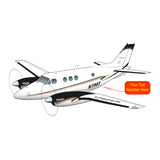 Beechcraft King Air 90 Black Gold