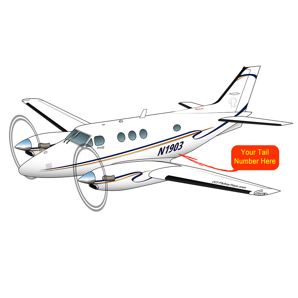 Beechcraft King Air 90 Blue Gold