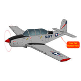 Airplane Design (Silver/Black) - AIR255D5ET34-SBLK1
